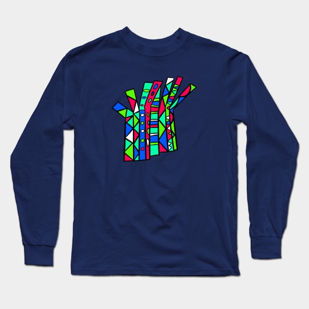 Bamboo Long Sleeve T-Shirt by VazMas Design